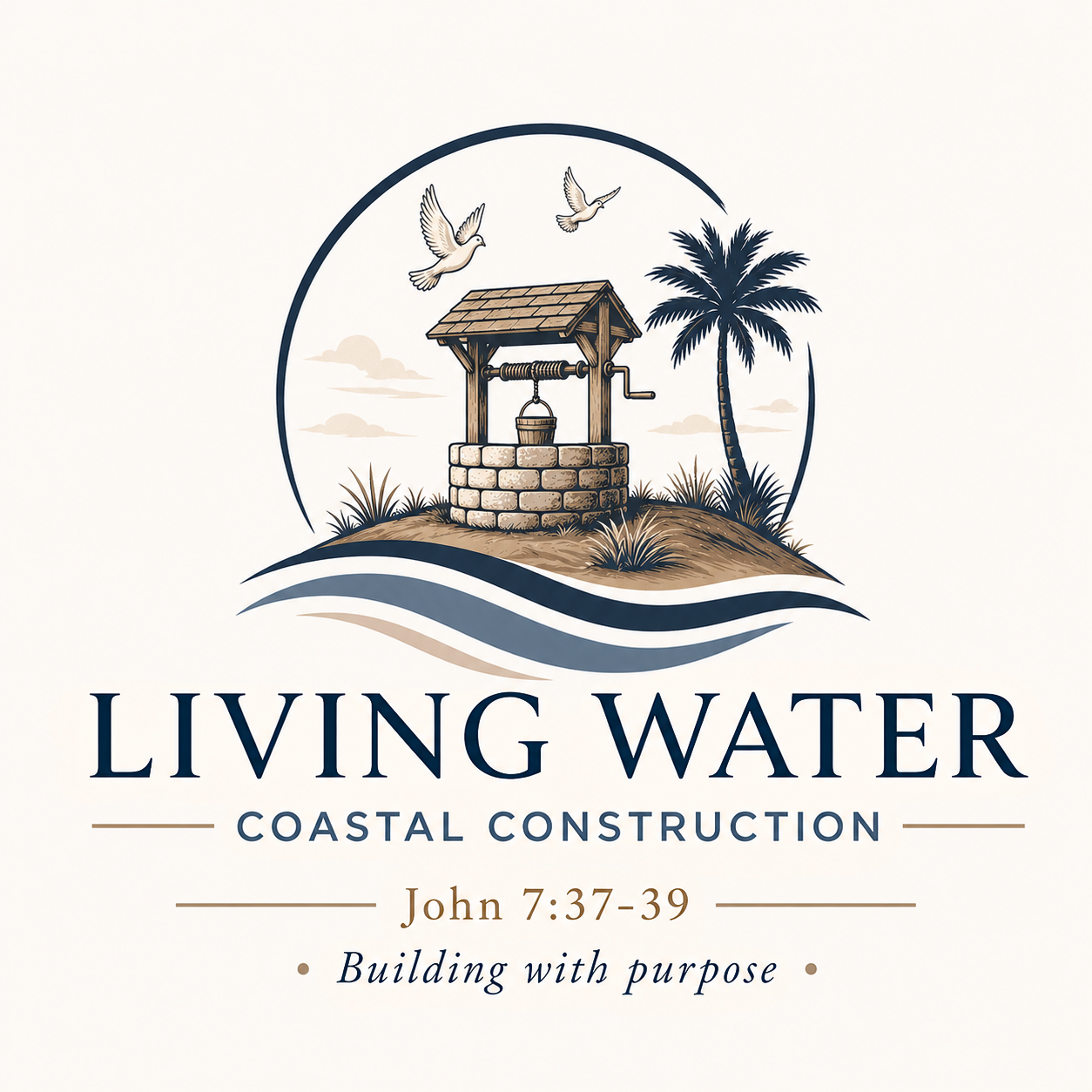 Living Water Coastal Construction logo